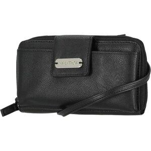 ✨ Women's Black Crossbody Purse RFID Blocking Zip Around Crossbody Clutch Wallet
